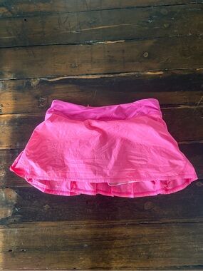 Women’s Pink LuluLemon Active Skort - Lightweight Athletic Skirt